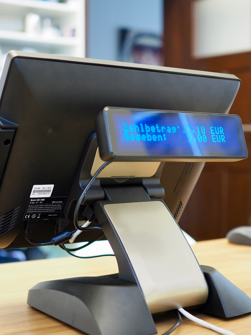 Kundendisplay & Kundenanzeige (USB & Seriell